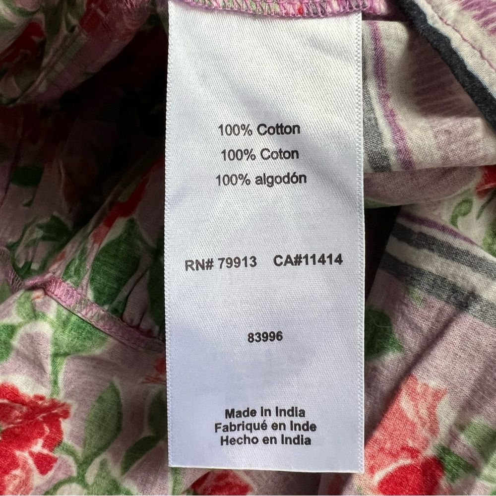 A Pea In The Pod Nwt Maternity Dress Tiered Maxi Floral Purple Red Size Xs — image 8 of 8